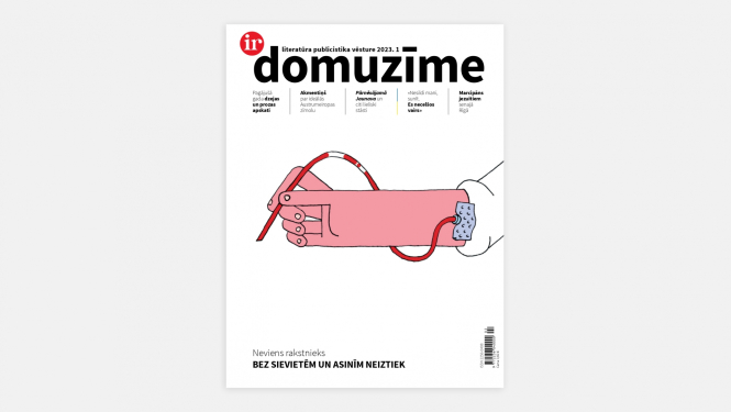 Žurnāla "Domuzīme" vāka foto