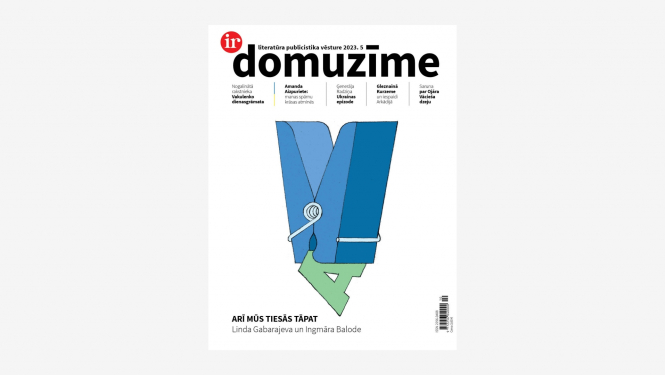 Žurnāla "Domuzīme" vāks
