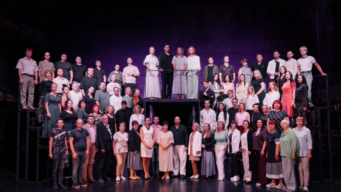Daugavpils teātra kolektīvs, foto: Džeina Saulīte