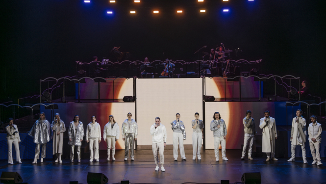 Ziemassvētku koncerts “Mirklis gaismas tuvumā”, foto: Marko Rass