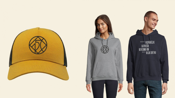 Dziesmu un Deju svētku suvenīru piemēri