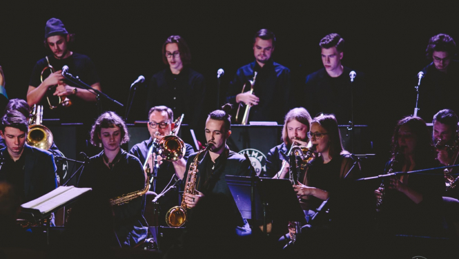 JVLMA/RDKS/JMRMV apvienotais bigbends, foto: Oskars Upenieks