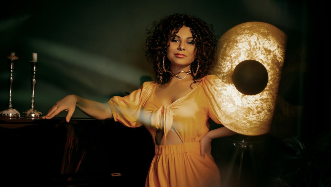 Dziedātāja Jūlija Zakirova, foto: Jekaterina Starodubceva