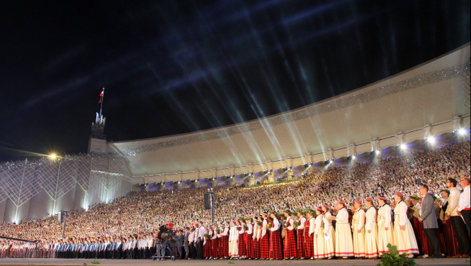 Dziesmu un Deju svētki, foto: LNKC arhīvs.