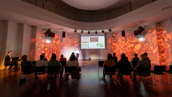 Dzintara muzikālo sarunu kluba lekcija