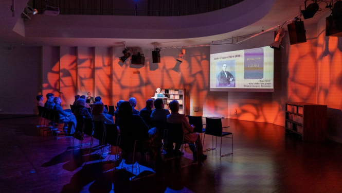 Dzintara muzikālo sarunu kluba lekcija