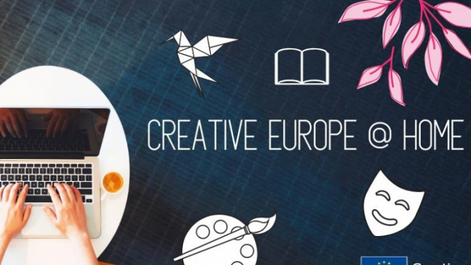 Radošā Eiropa aicina - dalies ar mākslu no savām mājām