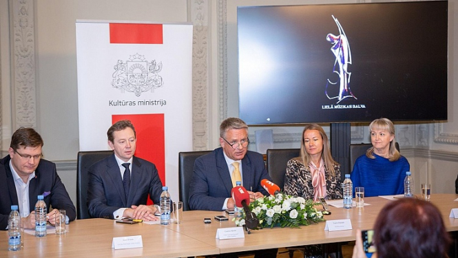 Paziņoti Lielās mūzikas balvas 2019 nominanti