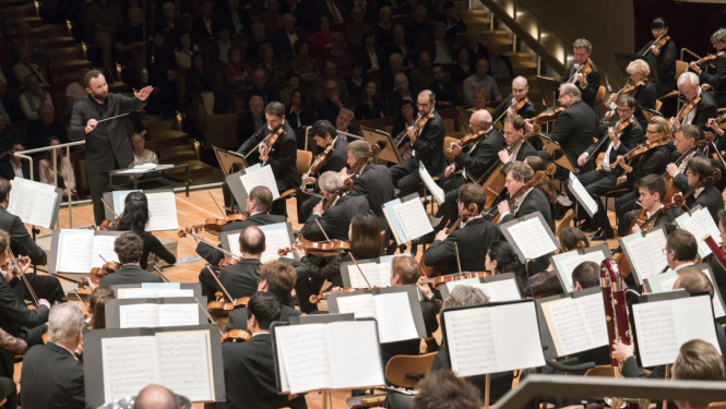 Berlīnes Filharmonijas orķestris. Eiropas koncerts