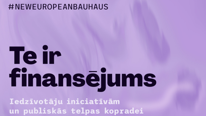 Finansējums iedzīvotāju iniciatīvām un publiskās telpas kopradei
