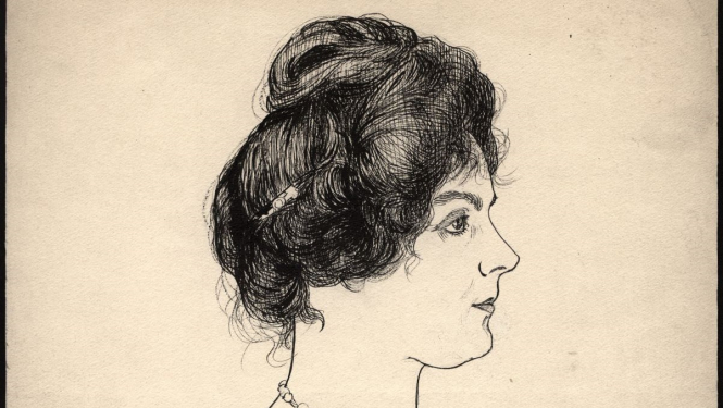 Janis Rozentāls “Ellijas Rozentāles portrets” ap 1906.g.