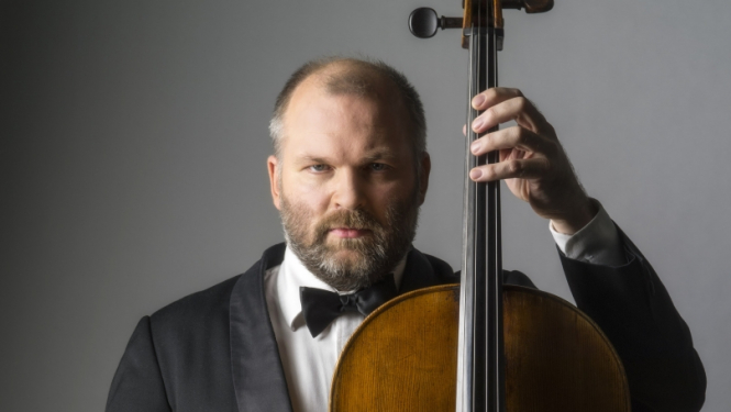 Čellists Ēriks Kiršfelds, foto: Jānis Deinats