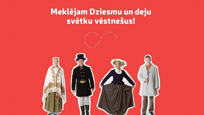 Meklē Dziesmu un deju svētku vēstnešus Rīgā un reģionos