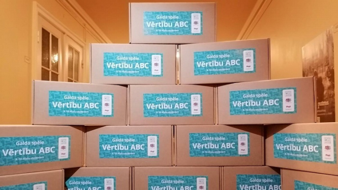 Īpašā pasākumā prezentēs starpdisciplināru, jauniešu līdzveidotu spēli “VĒRTĪBU ABC”
