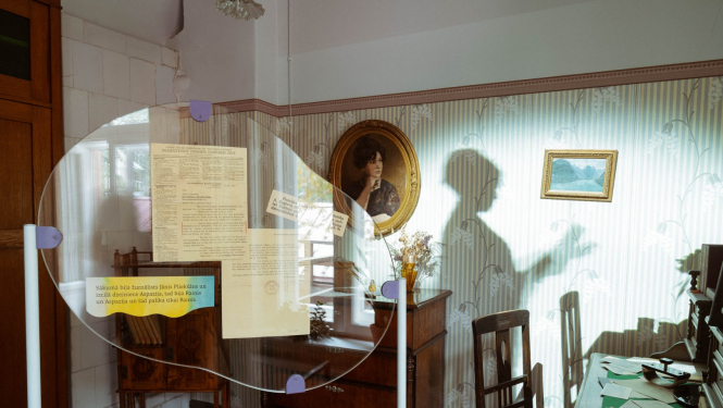 Aspazijas darbistaba muzejā