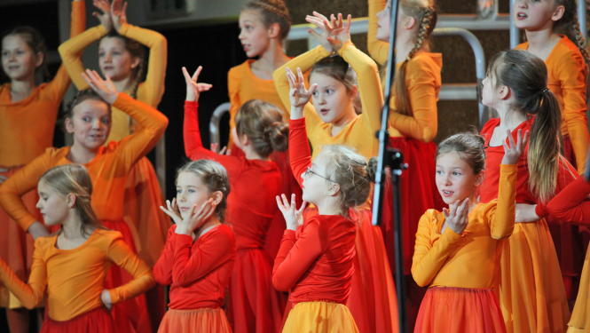 Meiteņu koris, foto: Aivars Krastiņš