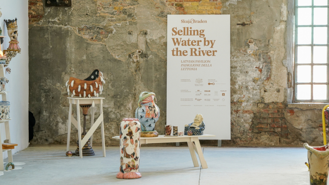 Latvijas paviljons Venēcijas biennālē, foto: Aleksejs Beļeckis