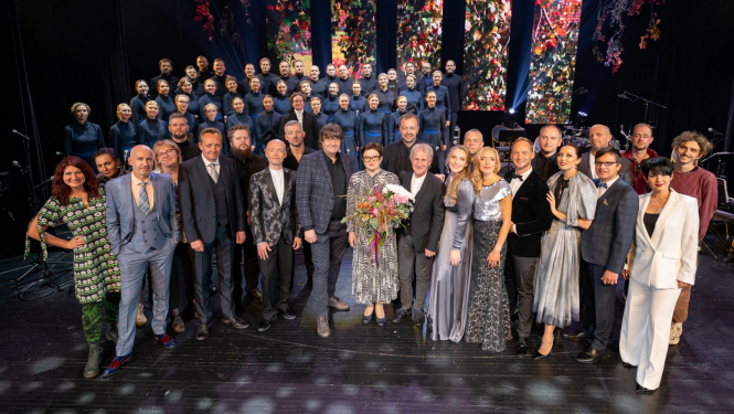 Māras Zālītes jubilejas koncerts “Paši skaistākie vārdi”, foto: Mārtiņš Plūme