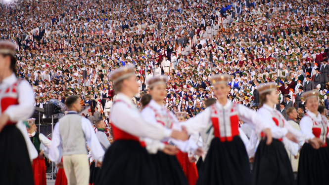 Dziesmu un Deju svētki, foto: LNKC arhīvs.