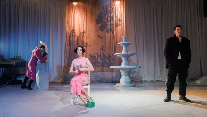 Valmieras teātra izrāde “Paolo un Frančeska”, foto: Matīss Markovskis