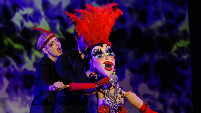 Izrāde “Bez morāles. Ar lellēm”, foto: Matīss Markovskis