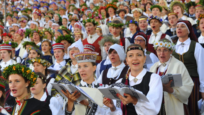 Dziesmu un Deju svētki, foto: LNKC arhīvs.