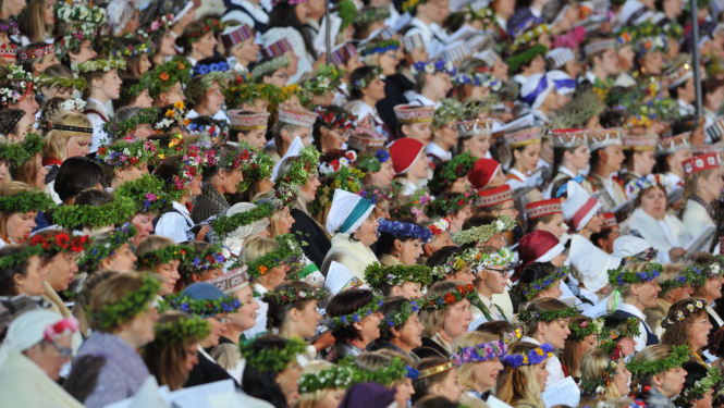 Dziesmu un Deju svētki, foto: LNKC arhīvs.