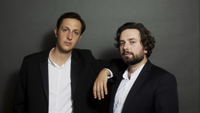 Franču mākslinieku Davida Salmona un Manuela Vijāra apvienība “Geister Duo”, foto: Michael Loose