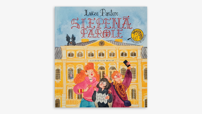 Grāmatas “Slepenā parole. Izlaušanās no pils” vāks