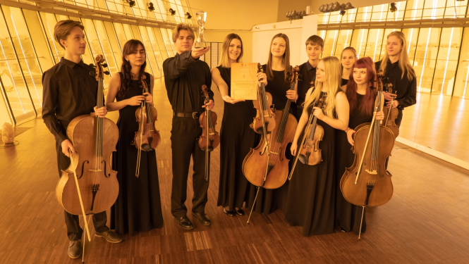 LMMDV Stīgu instrumentu ansamblis “Amber Strings”