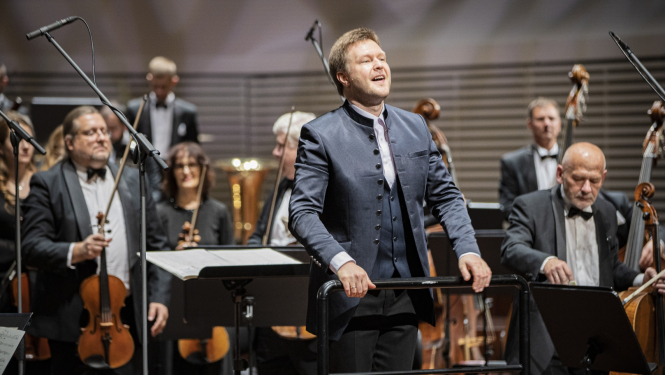 Guntis Kuzma un Liepājas Simfoniskais orķestris, foto: Jānis Vecbrālis