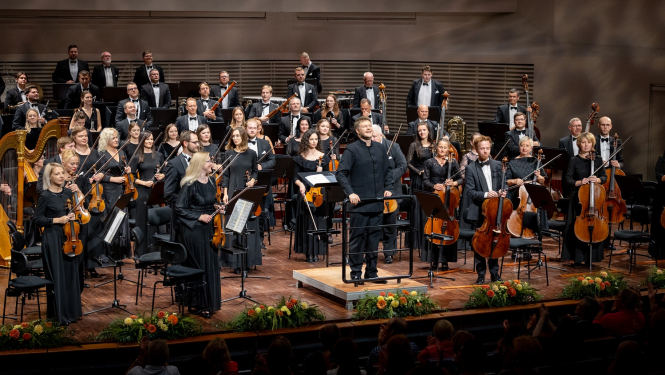 Liepājas simfoniskais orķestris, foto: Jānis Vecbrālis.
