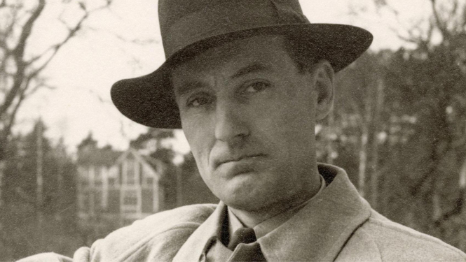 Haralda Biezā fotoportrets (bez datējuma) no LNB Reto grāmatu un rokrakstu krājuma