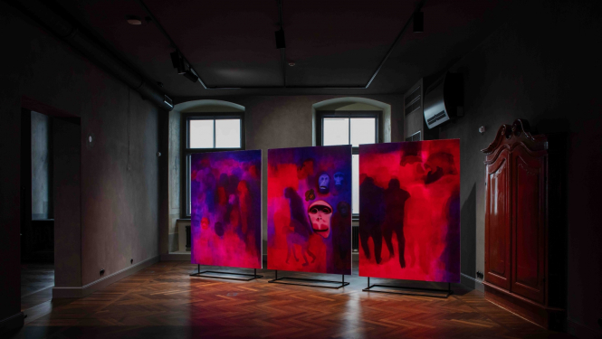 Helēnas Heinrihsones personālizstāde “Klejotāji” sadarbībā ar Latvijas Nacionālo rakstniecības un mūzikas muzeju, foto: Kristīne Madjare