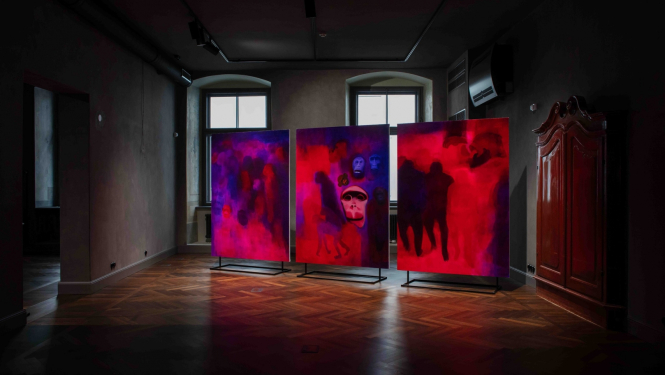 Helēnas Heinrihsones personālizstādes “Klejotāji” vizuālais materiāls