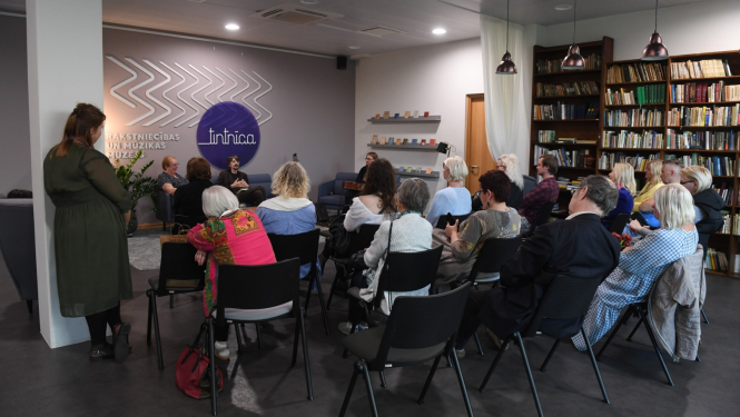 "IEELPA. Pirmās dzejas salidojums.", foto: Elīna Kursīte