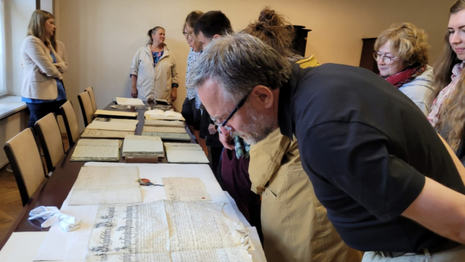 LNA pieredzes apmaiņā viesojas Igaunijas Nacionālā arhīva kolēģi