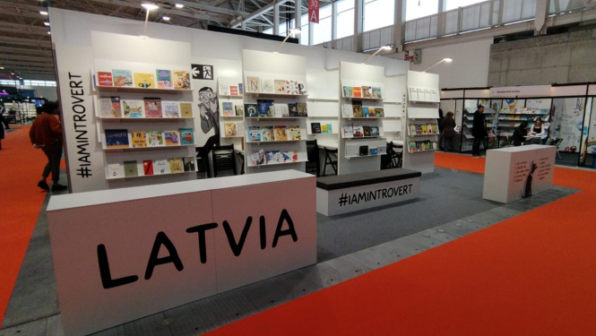 Latvija ar nacionālo stendu uzsāk dalību Boloņas bērnu grāmatu tirgū