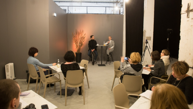 Valmieras teātris iepazīstina ar pagaidu mājvietu “Kurtuvi”, foto: Gatis Priednieks - Melnacis