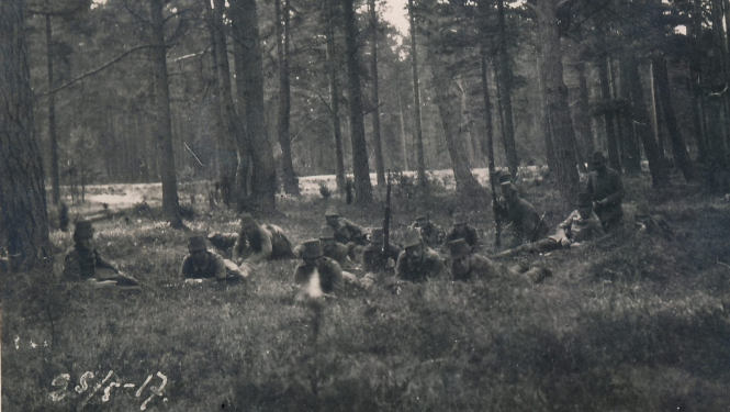 Izstādes “Somu jēgeri Latvijā” vizuālais materiāls