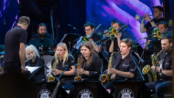 Džeza bigbends, foto: Inese Grizāne.