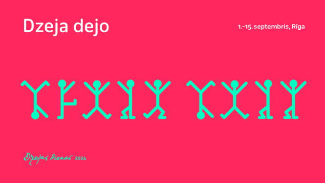 Dzejas dienu vizuālais materiāls