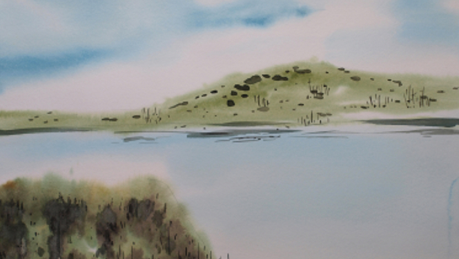 Izstādes darba fragments