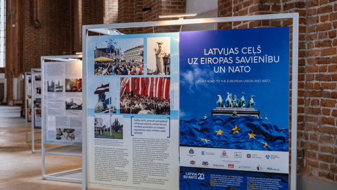 Izstādes ekspozīcija, foto: Oskars Artūrs Upenieks / Kultūras ministrija