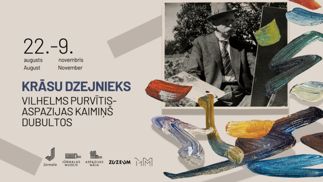 Izstādes plakāts digitālajai videi