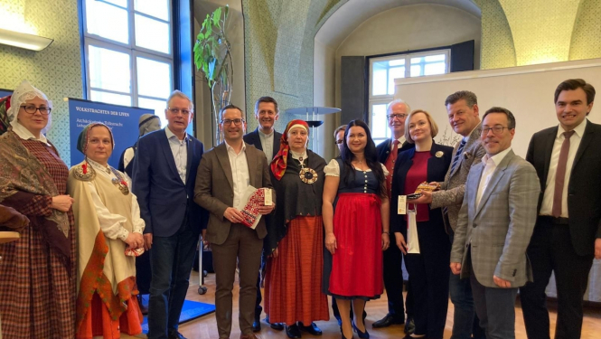 Izstādes atklāšana