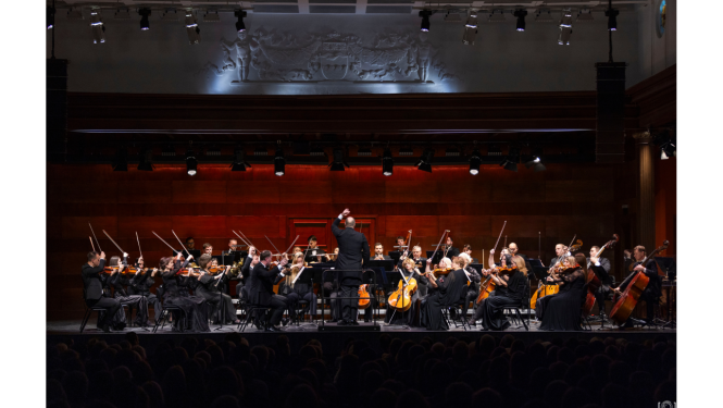 Latvijas Nacionālais simfoniskais orķestris, foto Jānis Porietis