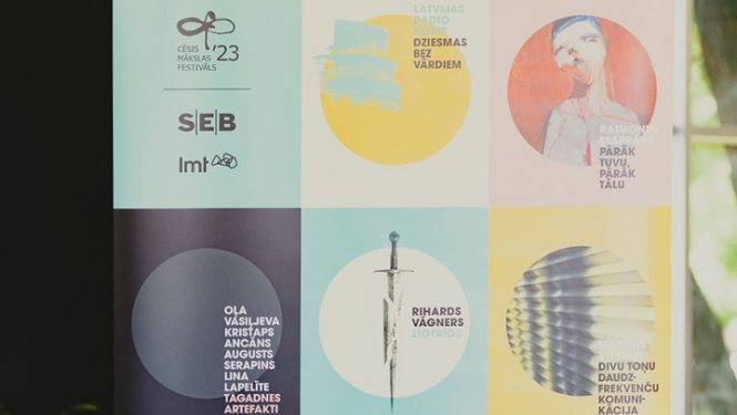 Cēsu Mākslas festivāla plakāts