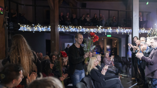 Mūzikas akadēmijas un Latvijas Radio bigbenda rīkotā kompozīciju konkursa uzvarētājs Tobiass Stavangards no Dānijas