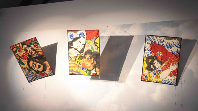 Brīvdabas muzejā atklāta Japānas daiļamatniecības izstāde, foto: Gatis Dieziņš